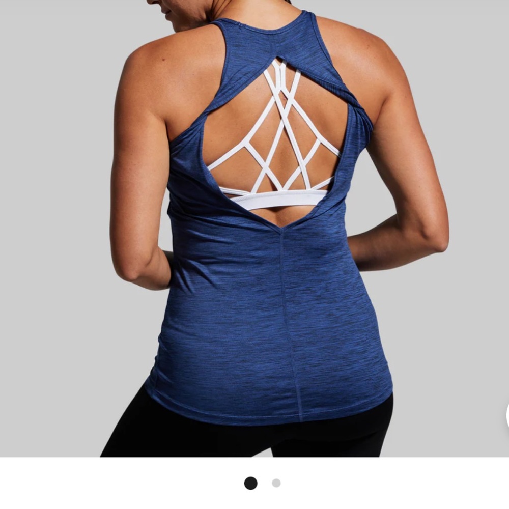 Born Primitive Trapeze Twist Tank Workout Top Size S
